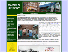 Tablet Screenshot of camdenhistory.org.au